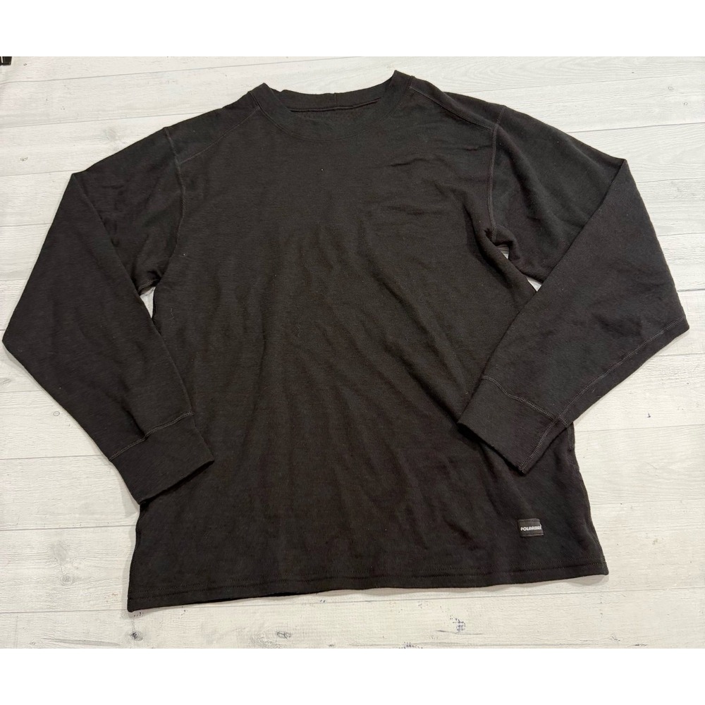 Polarmax technical‎ baselayer long sleeve top black medium